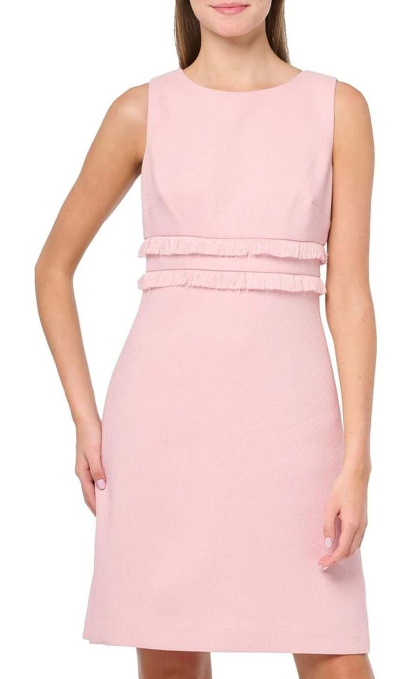 Eliza J Womens Sleeveless High Neck Shift Mini Dress Lebanon Size 6